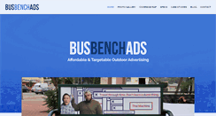 Desktop Screenshot of busbenchads.com